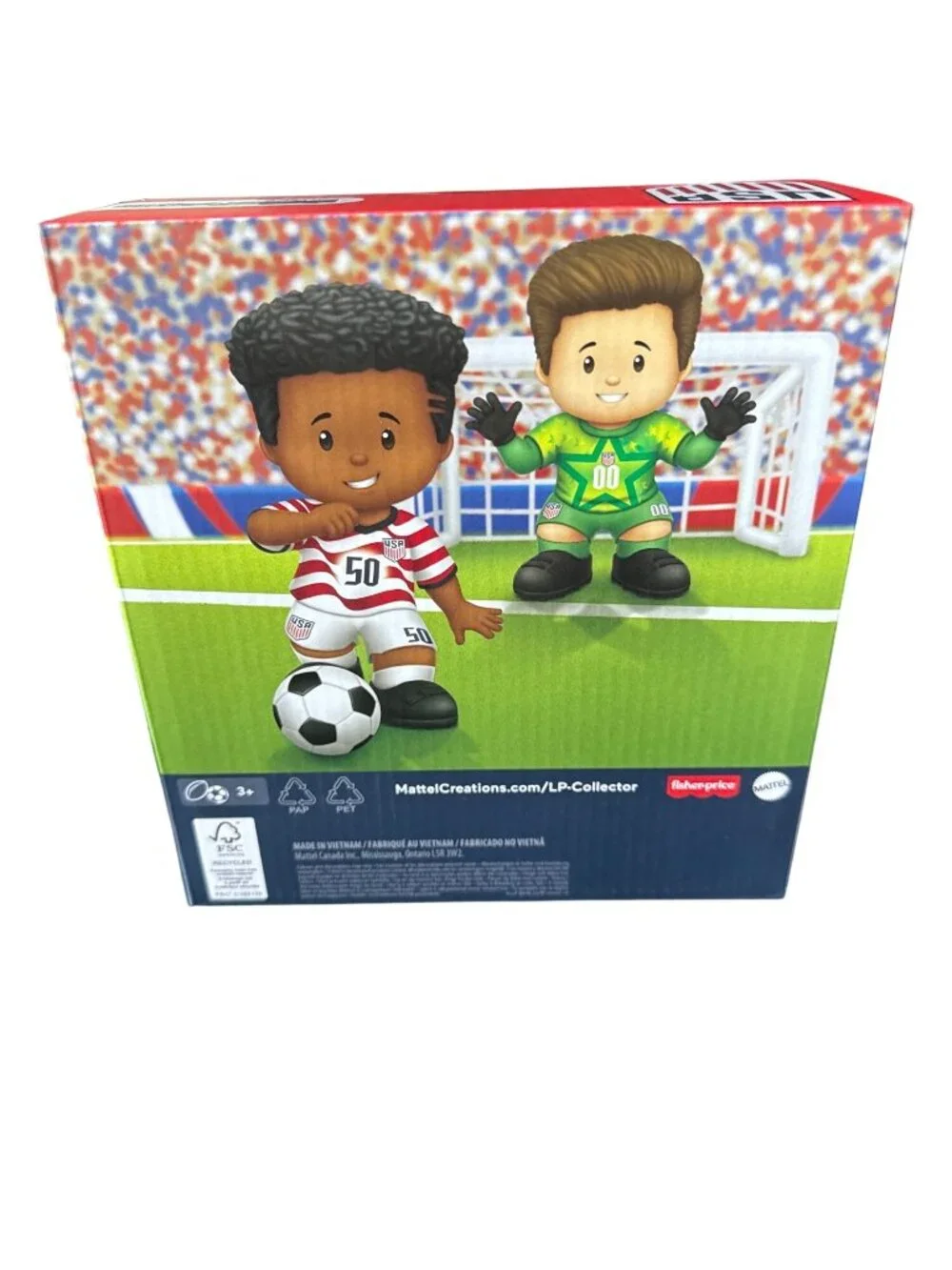 NWT Fisher Price Little People Collector U.S. Soccer Special Edition Set
